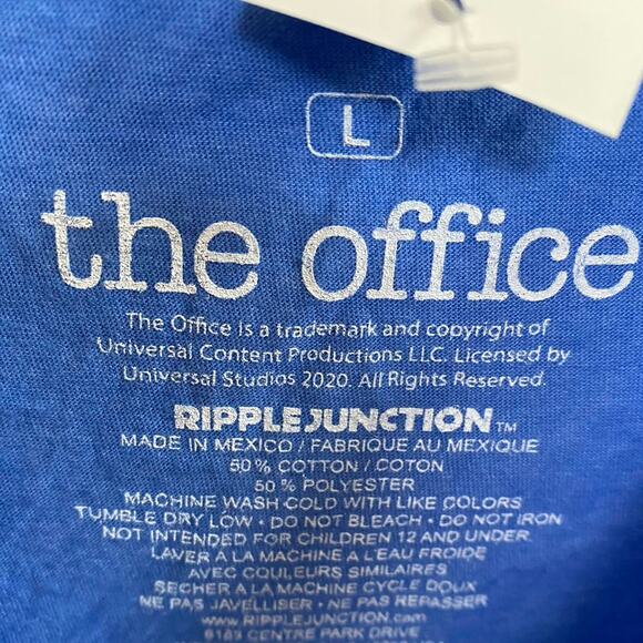 NWT The Office Dunder Mifflin Paper Company Size Large - Picture 3 of 3